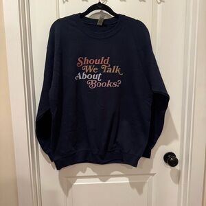 Book Sweater - Large